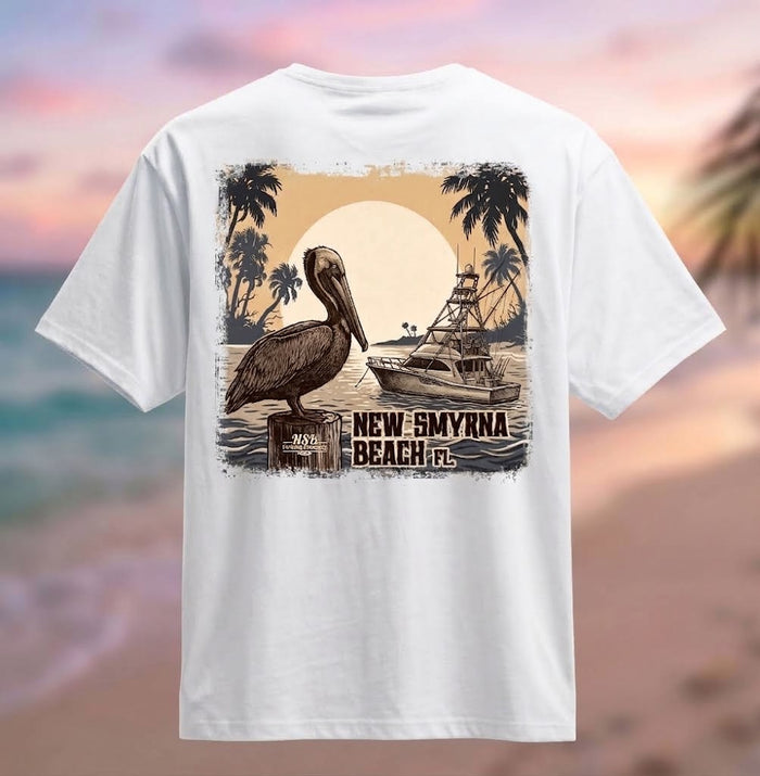 NSB Brown Pelican T-Shirt