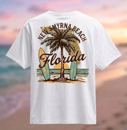 NSB Beach Surf T-Shirt – New Smyrna Beach souvenir T-shirt
